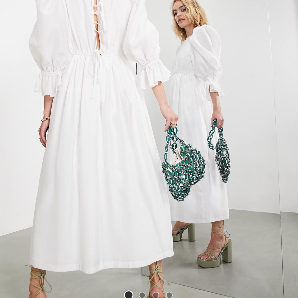 ASOS White Maxi Dress